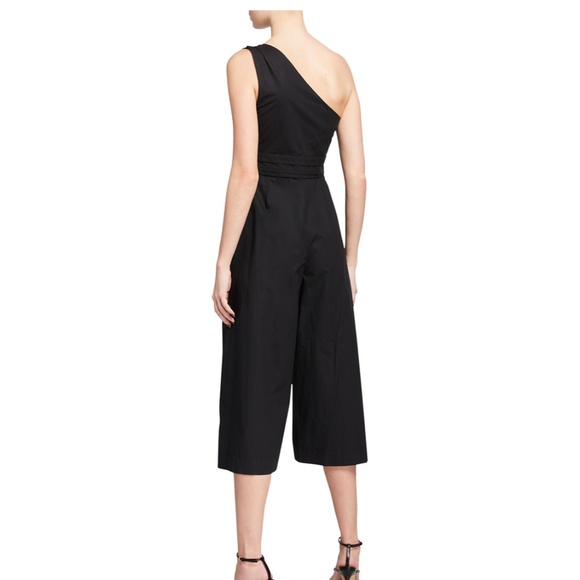 NWT A.L.C. Athelia One-Shoulder Wide-Leg Jumpsuit - Picture 2 of 12